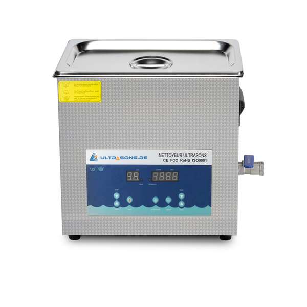 Nettoyeur à ultrasons 10 Litres ENCASTRABLE MHC Technology